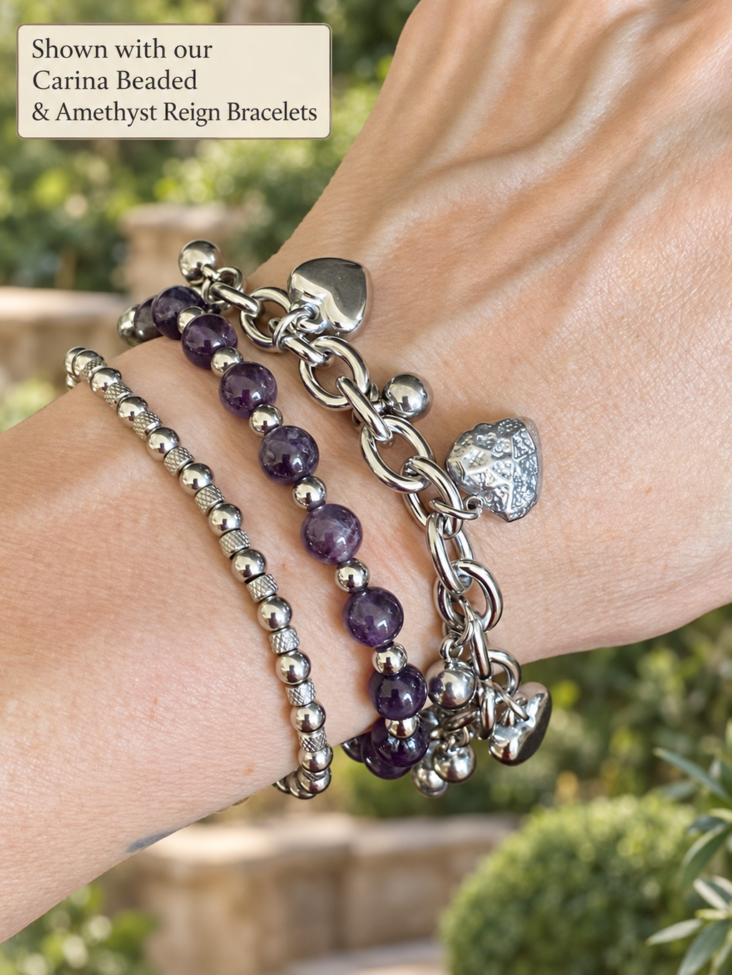 Sofia Heart Bracelet