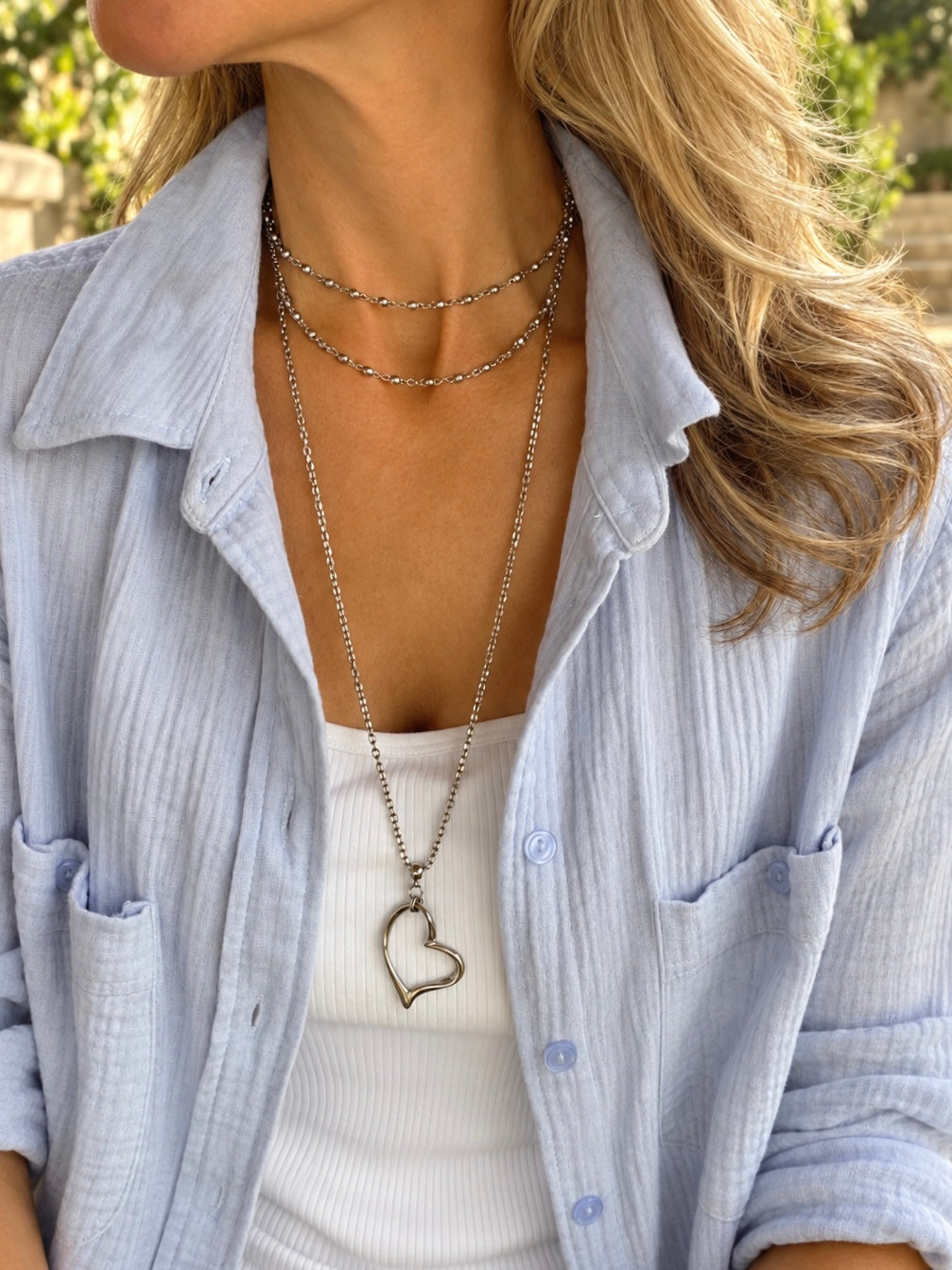 Whimsical Heart Necklace