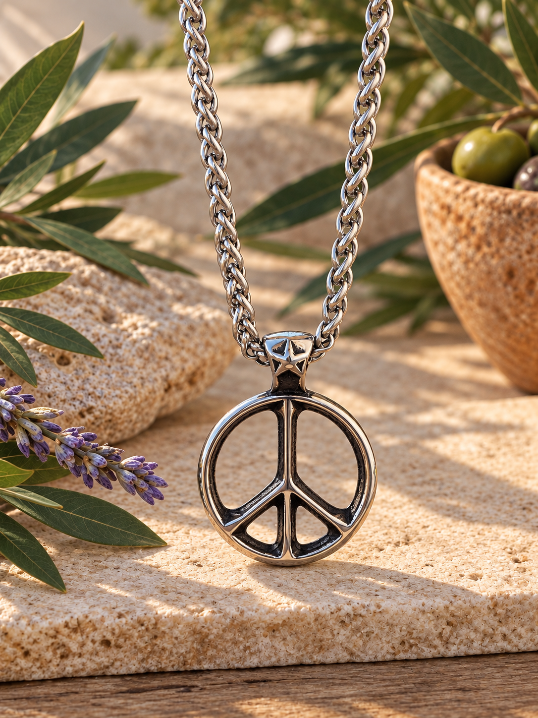 Classic Peace Necklace
