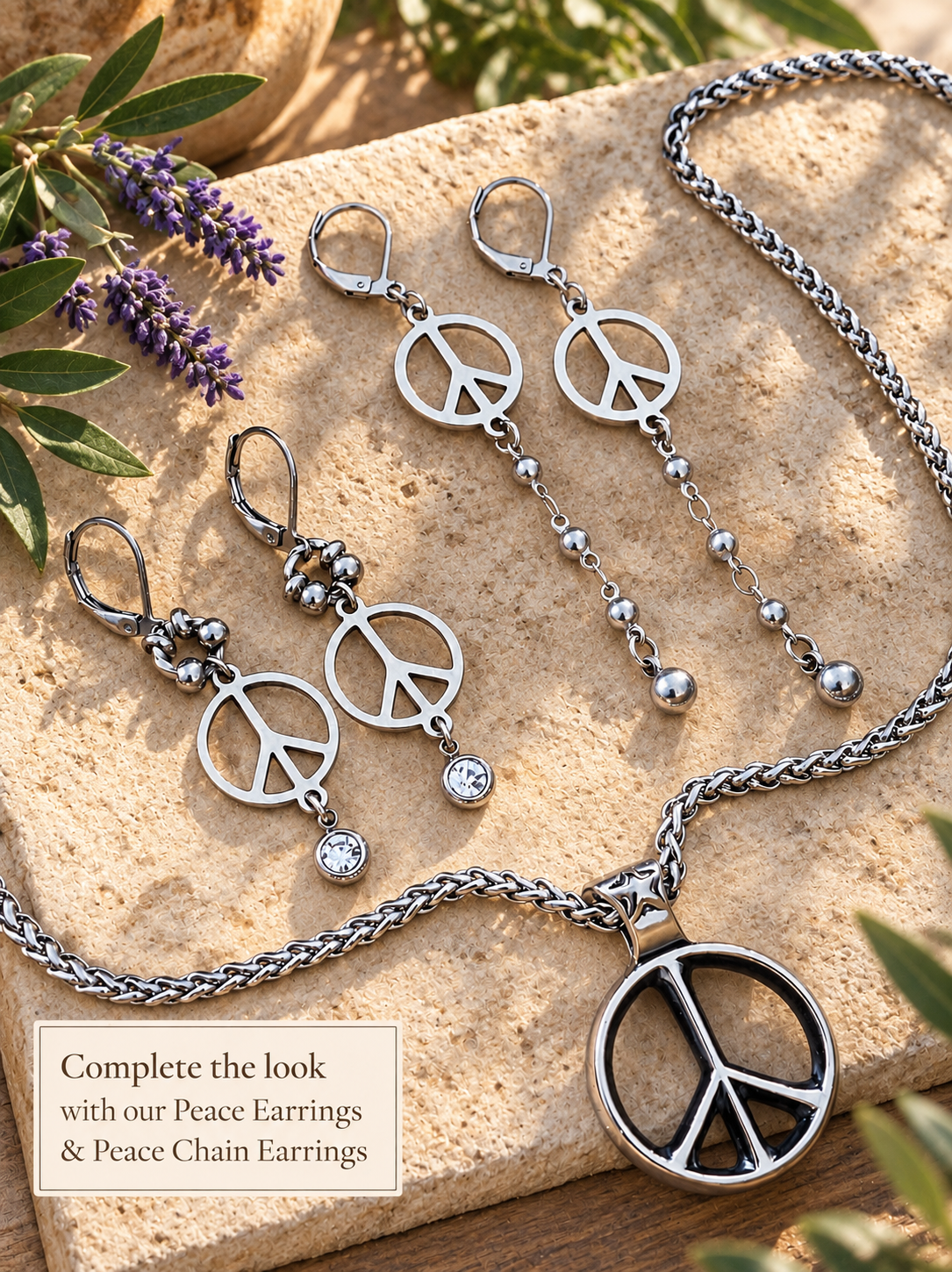 Classic Peace Necklace