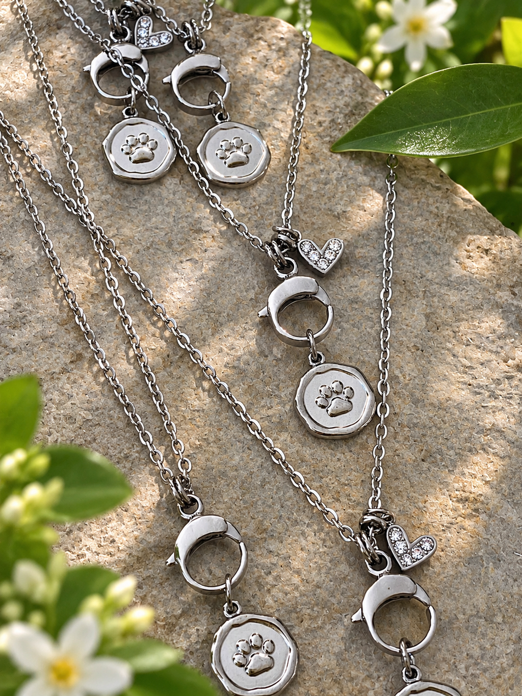 Paw Print Necklace
