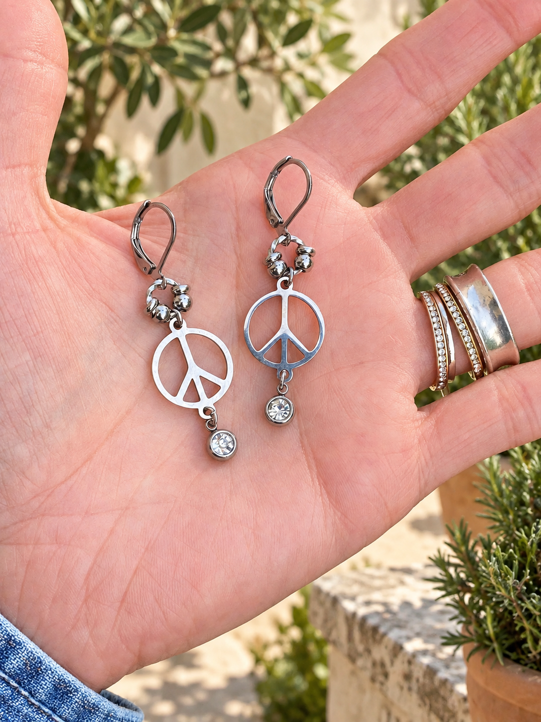 Peace Earrings