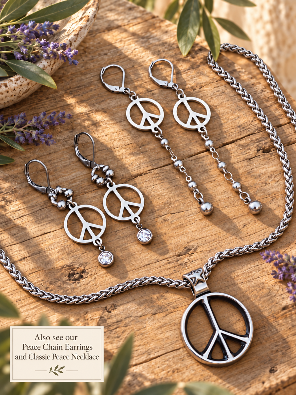 Peace Earrings