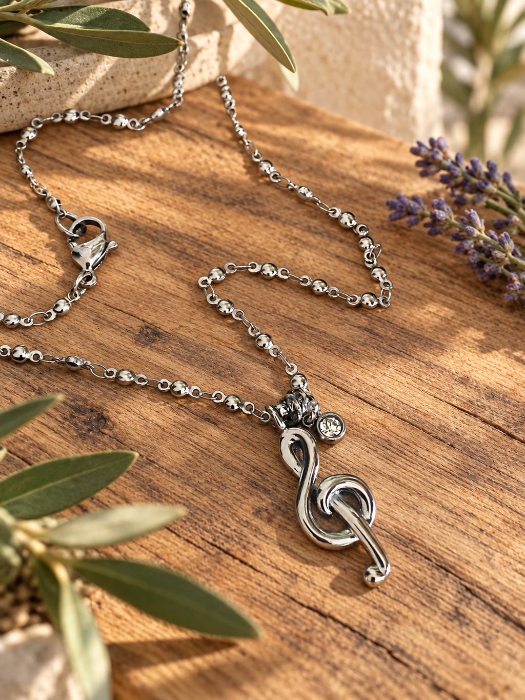 Musical Note Necklace