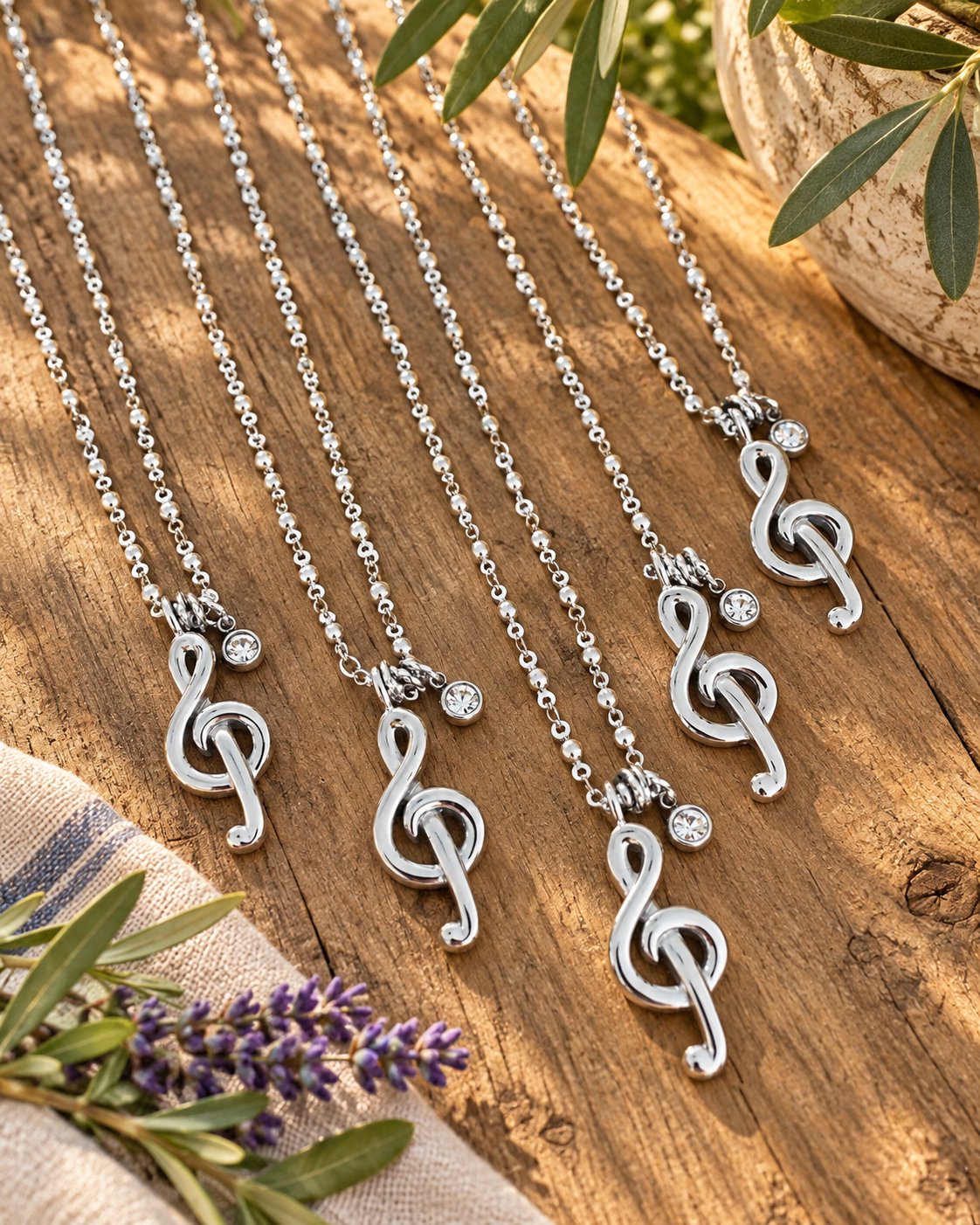 Musical Note Necklace