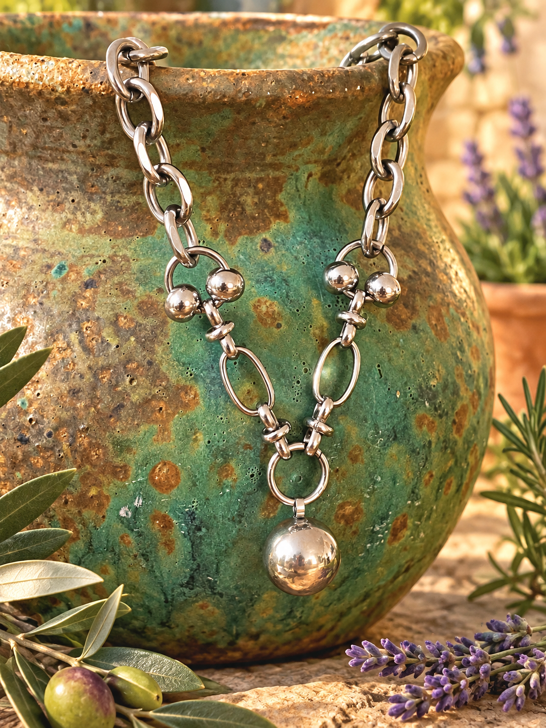 Lobero Charm Choker