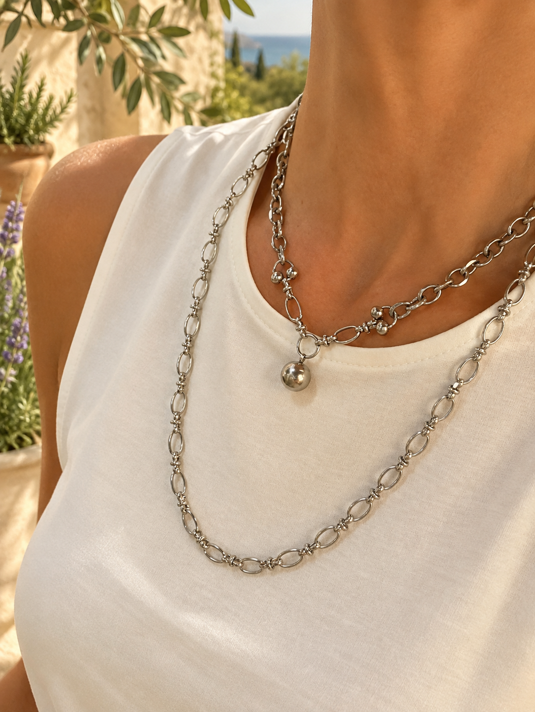 Lobero Charm Choker