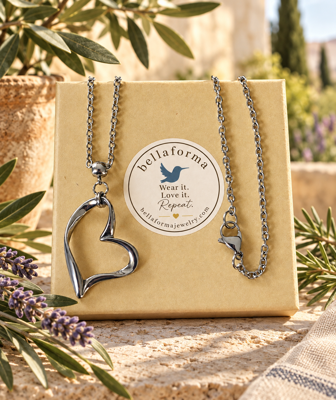 Whimsical Heart Necklace