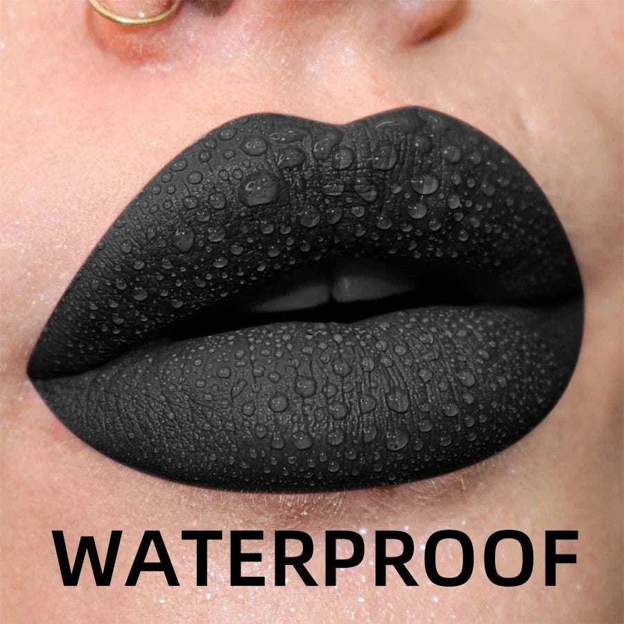 Matte Velvet Lip Gloss - Waterproof Liquid Lipstick (19 Colors)
