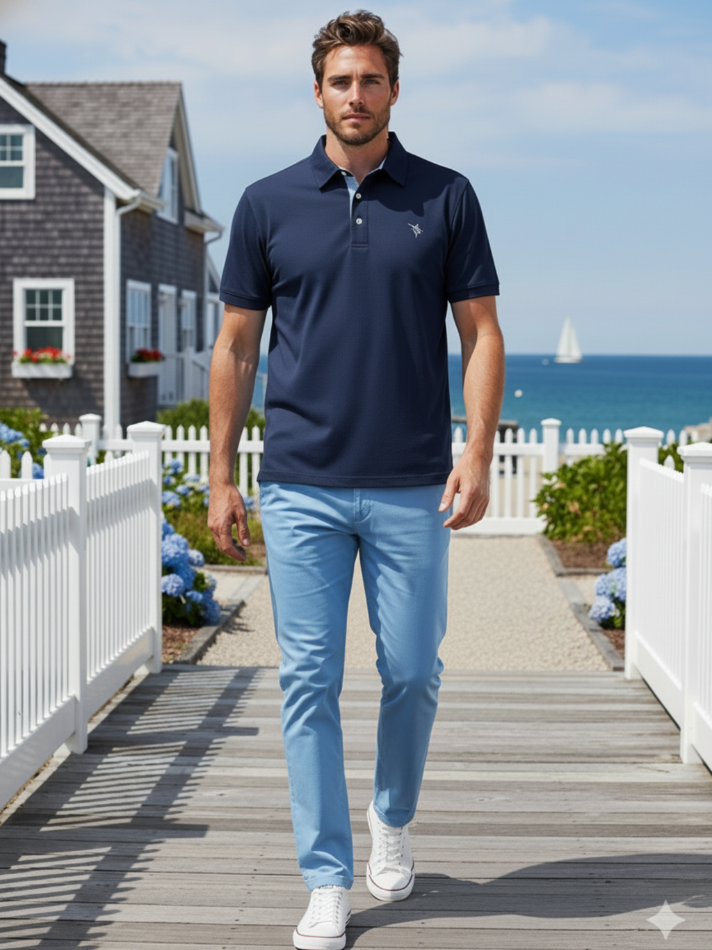 Coastline Polo – Navy